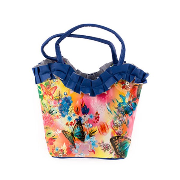 Kids Floral Bag with Lace