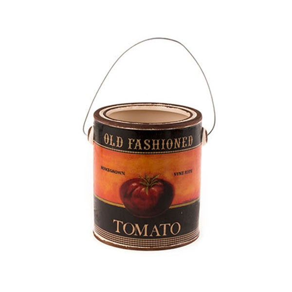 Country Style Ceramic Container - Tomatoes Label