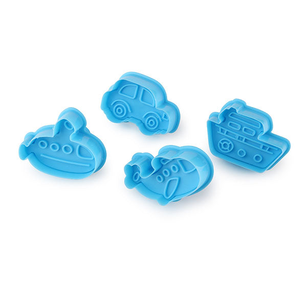 Anzo Mini Transport Cookie Cutters (4Pcs/Set)