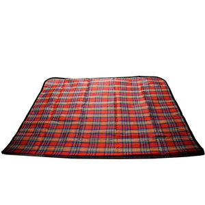 Picnic Blanket (Red Tartan)