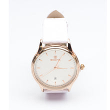 Load image into Gallery viewer, Gold Watch with White Strap